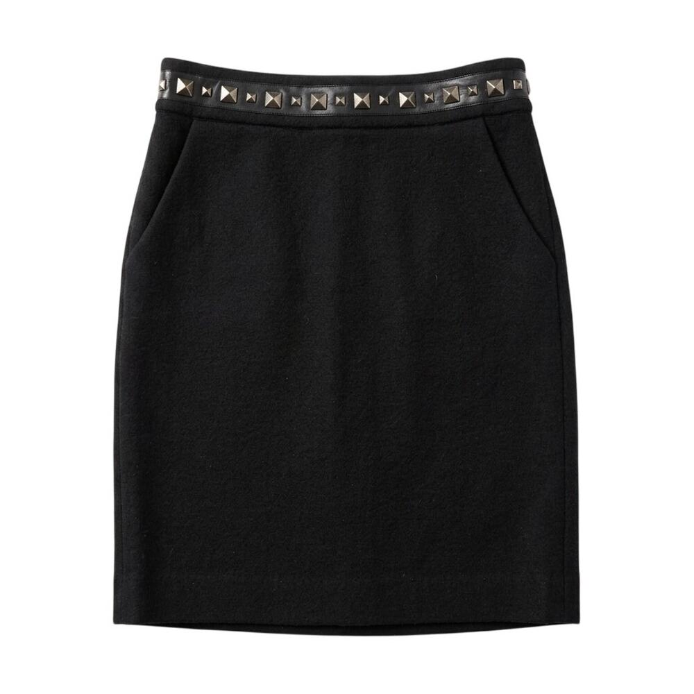 Tory Burch Wool Stud Pencil Skirt Size XS